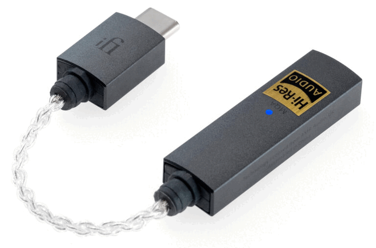 iFi Audio Go Link DAC Portable Adaptateur ES9219MQ/Q USB-C vers Jack 3.5mm 32bit 384kHz DSD256 MQA